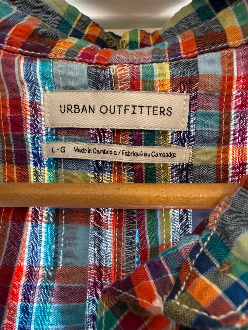 Urban Outfitters Multi-Color Plaid Sleeveless Romper - Picture 4 of 5